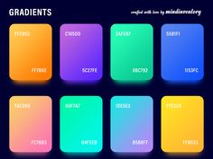 the four quadrants are colored in different colors and sizes, including blue, yellow, pink