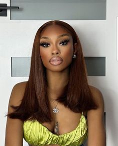 Chocolate Hair Color, Hairstyling Tips, Enchanting Hairstyles, Hair Color Chocolate, Chocolate Hair, Makeup For Black Skin, Hairstyle Tutorials, Long Hairstyle, Hairstyle Trends