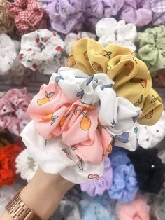 Flower Aesthetic Dark, Scrunchies Aesthetic, Make Up Aesthetic, Ocean Garden, Aesthetic Tags, Up Aesthetic, Hair Tie Accessories, Aesthetic Ocean