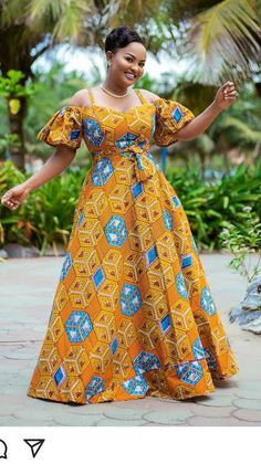 African Print Long Dress, Kitenge Designs, Ankara Maxi Dress, African Party Dresses, Sundress Casual, African Print Clothing