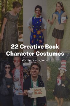 two creative book character costumes for adults