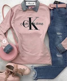 Preppy Chic Outfits, Cute Office Outfits, Outfits Con Jeans, Womens Fashion Casual Outfits, Casual Work Outfits, Edgy Outfits, Look Cool, Necklace Bracelet, Womens Fashion Casual