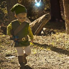 a little boy dressed up as peter panton