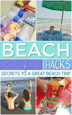 beach life hacks secrets to a great beach trip