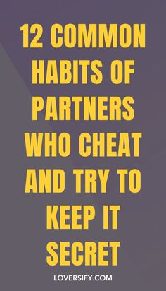 Cheating can often leave behind subtle signs. These 12 habits might indicate a partner is hiding infidelity and keeping secrets in the relationship. 💔   #RelationshipRedFlags #TrustAndRespect #EmotionalAwareness #InfidelitySigns #KnowYourWorth #HealthyBoundaries Relationship Red Flags, Keeping Secrets, Couple Travel, Emotional Awareness