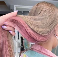 Hair Dye Transformation, Undercolor Hair, Pink Peekaboo Hair, Under Hair Dye, Transformation Tips, Peekaboo Hair Colors