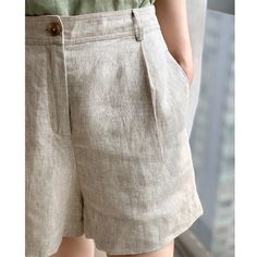 F00173069-402 Linen Shorts Women, Wide Leg Shorts, Blouse Tank Top, Hot Shorts, Sports Skirts, Plus Size Tank Tops, Sport Dress, Plus Size Pants, Shorts Women