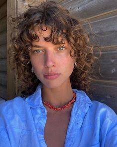 Shag Mullet, Curly Mullet, Curly Hair Women, Curly Hair Inspiration, Mullet Hairstyle