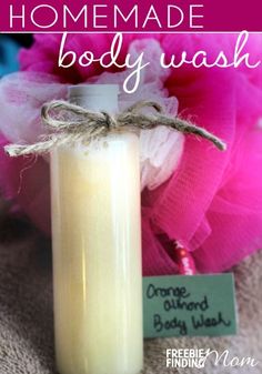 Diy Body Wash, Homemade Body Wash, Bath & Body Works, Diy Kosmetik, Homemade Lotion, Body Washes, Diy Spa, Diy Beauty Recipes, Diy Cosmetics