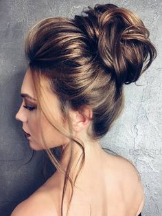 Half-updo, Braids, Chongos Updo Wedding Hairstyles / http://www.deerpearlflowers.com/wedding-hair-updos-for-elegant-brides/2/ Hairstyles For Long Hair Easy, High Bun, Updos For Medium Length Hair, Trendy Wedding Hairstyles, Bun Hairstyles For Long Hair, Braided Hairstyles For Wedding, Wedding Hairstyles Updo, Wedding Hairstyles For Long Hair, Wedding Hair And Makeup