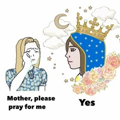 mother, please pray for me yes