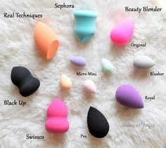 Спонж Beauty Blender, Beauty Blender Real Techniques, Teknik Makeup, Makeup Brush Uses, Mekap Mata, Makeup Order