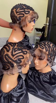 Braid Down For Wig, Faux Locs Wig, 360 Wigs, Hair Base, Wig Care, Passion Twists, Big Box Braids, Blonde Box Braids, Human Hair Color