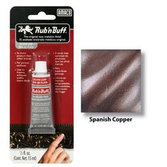 rub n buff gold leaf metallic acrylic paint, 1 / 2oz tube