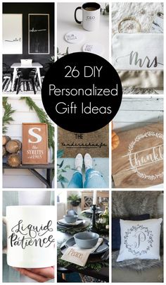 the 25 diy personalized gift ideas