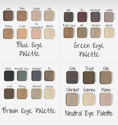 Colorful Eyeshadow, Eye Palette, Smokey Eye Makeup, Brown Eyes