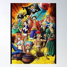 High-quality posters to hang in dorms, bedrooms or offices. Multiple sizes are available. Printed on 185gsm semi gloss poster paper. Additional sizes are available. Straw hats one piece Straw Hats One Piece, One Piece Poster, One Piece 1, Straw Hats, Matching Pfp, Straw Hat, Sale Poster, Straw, One Piece