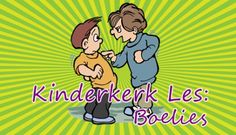 two children standing next to each other with the words kinderkerk less bollies