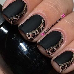 Print Nail Art, Cheetah Nail Designs, Cheetah Print Nails, Patrick Nagel, Animal Print Nails Art, Nagellack Trends