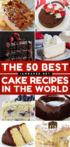 the 50 best cake recipes in the world