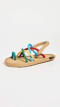 BOHONOMAD Ibiza Rope Sandals | Shopbop Rope Sandals, Toe Ring, Toe Rings, Ibiza, Women's Shoes Sandals, Criss Cross, Rubber Sole, Shoes Sandals, New Arrivals