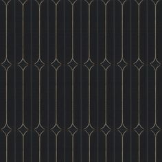 an image of a black and white wallpaper with metal bars on the top half