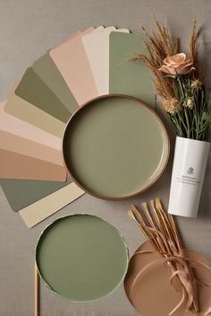 Sage Green Combination Sage Green Combination Colors, Sage Green Color Combinations, Dr Bathroom, Sage Color Palette, Green Bedroom Design, Green Combination, Minimalist Design Style, Green Color Combinations, Sage Green Bedroom