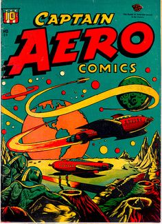 the cover to captain aero comics