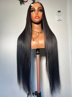 Discover the exquisite elegance of the Vietnam Bone Straight Wig. This luxurious 30-inch black human hair wig features a super double drawn (SDD) bone straight style with a 2*6 closure, ensuring a sleek and natural look. Made from 100% human hair, this wig offers unparalleled silkiness, fullness, and a skin-friendly experience. The glueless design allows for easy application and removal, making it a convenient and stylish addition to your beauty collection. Perfect for those who appreciate luxur 30 Inches Bone Straight Hair, Black Bone Straight Wig, Bone Straight Wig, Long Human Hair Wigs, Straight Wigs, Natural Wigs, Hair Closure, Black Wig, Human Hair Lace Wigs