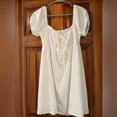 This Dress Is A Perfect Dress For Summer, Or Just For A Casual Night Out! Has Never Been Worn Before And In Great Condition! Pacsun Dresses, Casual Night Out, Dress For Summer, White Mini Dress, Pacsun, Perfect Dress, Night Out, Colorful Dresses, Color White