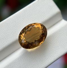 14.88 Cts Natural Honey Citrine Gemstone. Natural Honey, Citrine Gemstone, Citrine, Honey, Auction, Gems, Gemstones, Nature