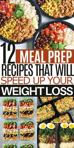 Beginner Meal Prep, Lunch And Dinner Recipes, Delicious Meal Prep, Plats Healthy, Healthy Lunch Meal Prep, Meal Prep Recipes, Meal Prep Ideas, Resep Diet