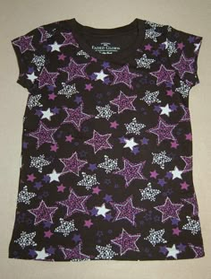 Scene Shirts 2000s, Star T-shirt, Scene Shirts, Scene Tops, Scene Clothes, Scene Clothing, Clothes Purple, Purple Clothes, Scene Shirt