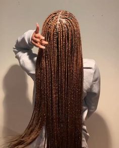 Braids In Color, Weave Braids, Colored Braids, Faux Locs Hairstyles, African Hair Braiding Styles