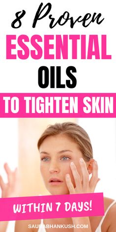 Skin Tightening Essential Oil, Throat Infection, Tighten Loose Skin, Tighten Skin, Essential Oils For Skin, Saggy Skin, Best Essential Oils, Loose Skin, Sagging Skin