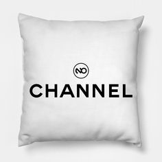 If you can't afford the expensive Chanel.... try this... -- Choose from our vast selection of throw pillows to match with your desired size to make the perfect custom pillow. Pick your favorite: Movies, TV Shows, Art, and so much more! Available in extra small, small, medium, large. For beds, couches/sofas, love seats, and chairs. Perfect for decoration. Chanel Pillow Decor, Chanel Pillow, Chanel Bedroom, Pink Pillow Cases, Chanel Decor, Channel Logo, Pink Pillows, Thanksgiving Decor, Room Inspiration Bedroom