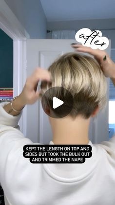 How To Grow Your Hair Out From A Pixie, How To Grow Hair From Pixie To Bob, Growing Out Short Layered Hair, How To Grow Pixie Into Bob, How To Grow Out A Pixie Haircut To A Bob, Haircuts To Grow Out A Pixie, Awkward Pixie Grow Out, Grown Out Crop Hair, Hair Growing Out