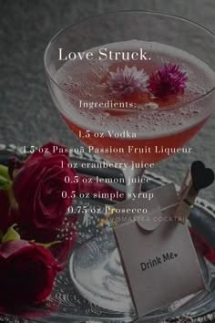 #Vodka #cocktails #cocktailsofinstagram #cocktailbar #cocktailsathome #cocktailculture #cocktailhour #cocktaildress #cocktail #recipe  #recipeideas  #recipeoftheweek  #recipeoftheday  #recipepost  #recipeshare  #recipesharing
 #lovers #like #drink  #resturent #party #night  #nightclub #sexy #hotcocktail  #trending #popular #ingredients Love Struck, Nick And Nora, Mixed Drinks Recipes, Cocktail Drinks Recipes, Pretty Drinks, Alcohol Drink Recipes