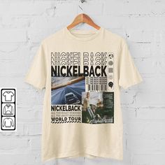 Nickelback Music Shirt, Merch Vintage Get Rollin' Tour 2023 Tickets Album All The Right Nickelback Shirt, Band Music, Outfit Inspo Casual, Tour Merch, Tour Shirt, Albania, Family Shirts