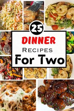 dinner recipes for two that are delicious and easy to make with the help of your family