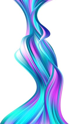 an abstract blue and pink background with wavy lines