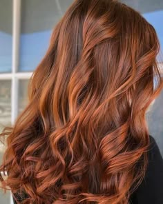 Balayage Hair Cooper, Brown Hair With Red Orange Highlights, Ginger Hairlights On Brown Hair, Copper Hair Baylage, Burnt Orange Highlights On Brown Hair, Dark Orange Balayage, Red Copper Highlights On Dark Hair, Copper Auburn Balayage, Auburn Balayage Long Hair