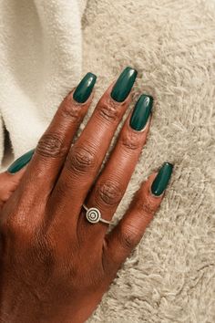 Fall Gel Nails 2024, Metallic Nail Colors, Coloured Nails, Deep Red Nails, Ongles Nails, Nagellack Trends, Weak Nails