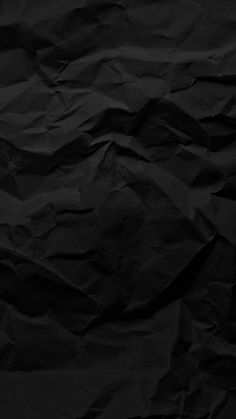 the black paper is wrinkled over and has been folded