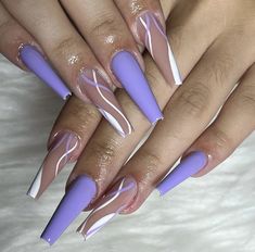 Nails Bailarina, Nail Tech Quotes, Tech Quotes, Art Nail Designs, Fancy Nails Designs, Nails Only, Nails 2024, Fancy Nails, Purple Nails