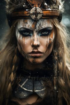 Viking Warrior Woman, Viking Warriors, Digital Art Software, Photo Png