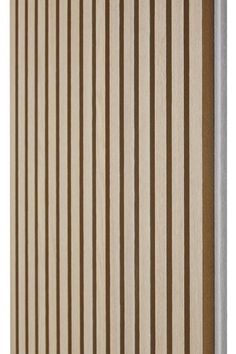 the vertical blinds are made from wooden slats