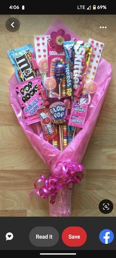 Dance Recital Gifts Diy, Skittles Cake, Budget Friendly Christmas Gifts, Willy Wonka Party, Dance Recital Gifts, Nerds Candy, Blow Pops, Tootsie Pop, Gifts To Make