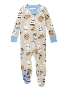 Your little one will love these footed pajamas! Designed to keep little toes cozy on chilly nights with elastic around the ankle to keep feet in place all night long. Friendly features include a full-open zipper with a tab to protect little chins, and foot grippers in fun Honest prints for early walkers. Soft and cozy 100% organic cotton makes this the perfect one-piece for sleeping, playing, and everything that happens in between. You will want every one of our adorable prints to match your nursery! Crafted from our gentle fabric perfect for delicate skin, baby will sleep soundly and comfortably.  100% certified organic cotton Full-open zipper Protective zipper guard Rib trim for cozy snug fit Grippers on feet Stay-put elastic at ankles Machine washable Imported Casual Cotton Footie For Bedtime, Playful Cotton Footie For Loungewear, Playful Fitted Footie For Bedtime, Twin Baby Clothes, Honest Baby Products, Baby Pjs, Boys Pjs, Baby Boy Pajamas, Family Vacay