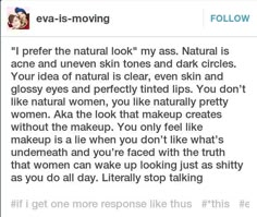 the tweet has been posted to someone about their natural skin care and beauty products